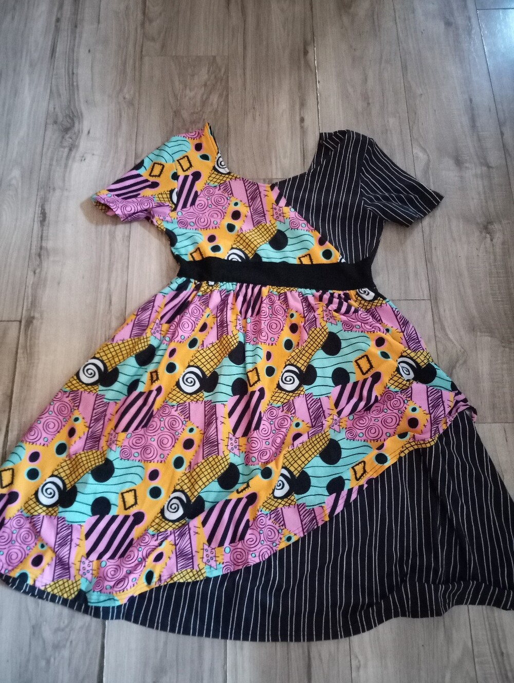 NBC Jack and Salley Mash Up Ladies Dress M